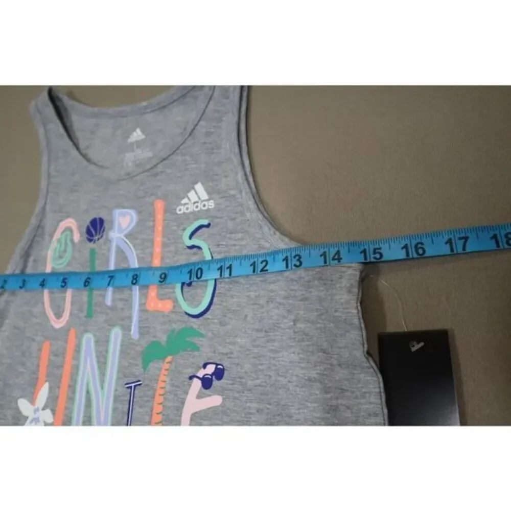 Adidas Girls Unite‎ Tank Top Size L (14)